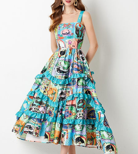 Wonderland Midi Dress
