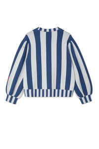 Blue Stripe Cardigan