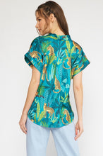 Tropical jaguar Top