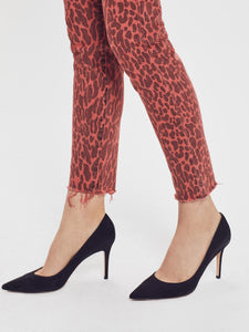 The High Waisted Looker Ankle Fray-  Animal Attraction