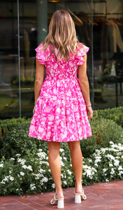 The Fleur Ruched Dress