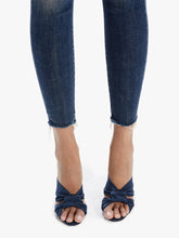 High Waisted Looker Ankle Fray - Wicked Wildflower