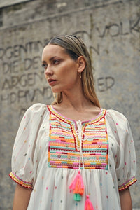 Paula Embroidery Dress